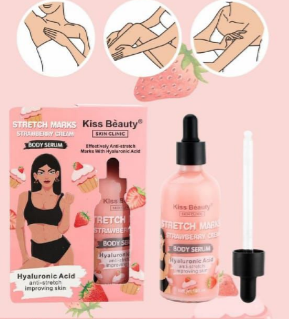 Sérum Corporal Anti-Estrías con Ácido Hialurónico y Fresas